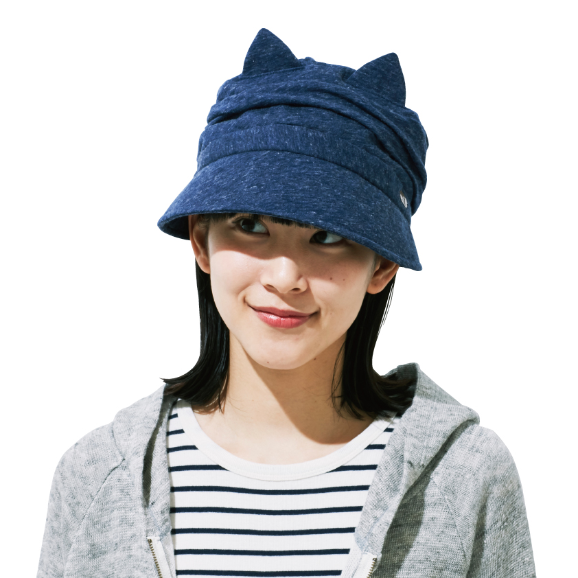 UVカット99％！7つ星クロッシェ猫帽子が新登場！│フェリシモ猫部